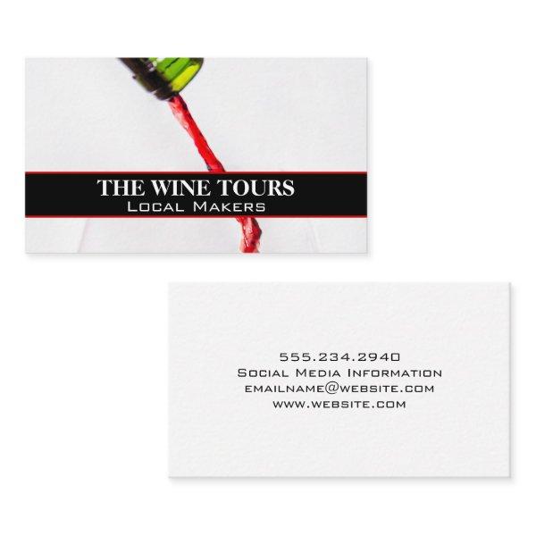 Red Wine Glass Pour | Winery