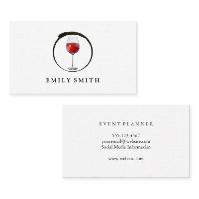 Red Wine Logo | Winery