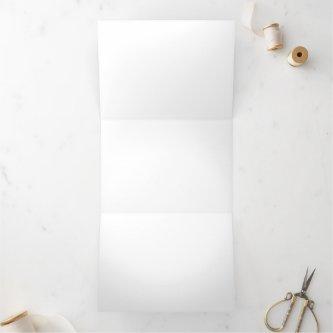 Redesign from Scratch & Create Your Own Tri-Fold Invitation