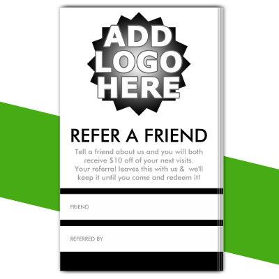 refer a friend referral card