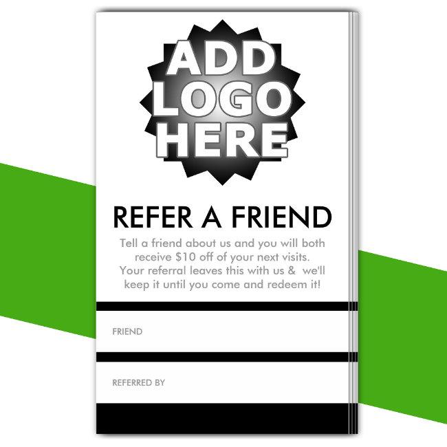 refer a friend referral card
