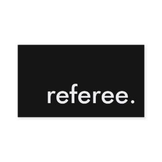 referee.