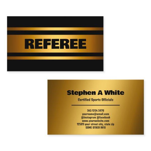 Referee Golden