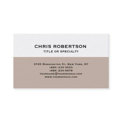 Refined White Beige Striped Modern