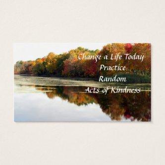 Reflection Random Acts of Kindness Cards