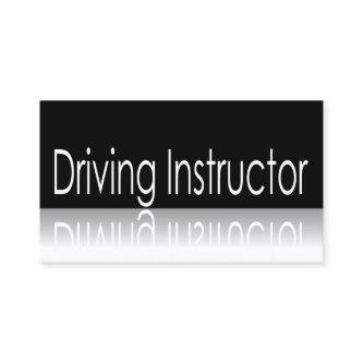 Reflective Text - Driving Instructor