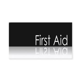 Reflective Text - First Aid