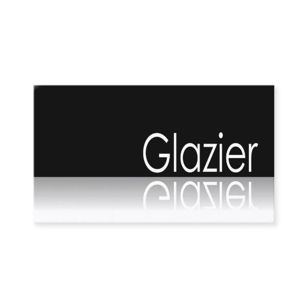 Reflective Text - Glazier