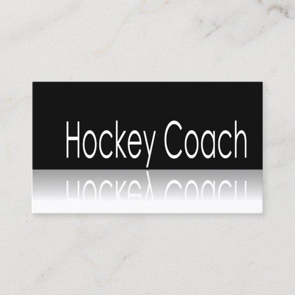 Reflective Text - Hockey Coach