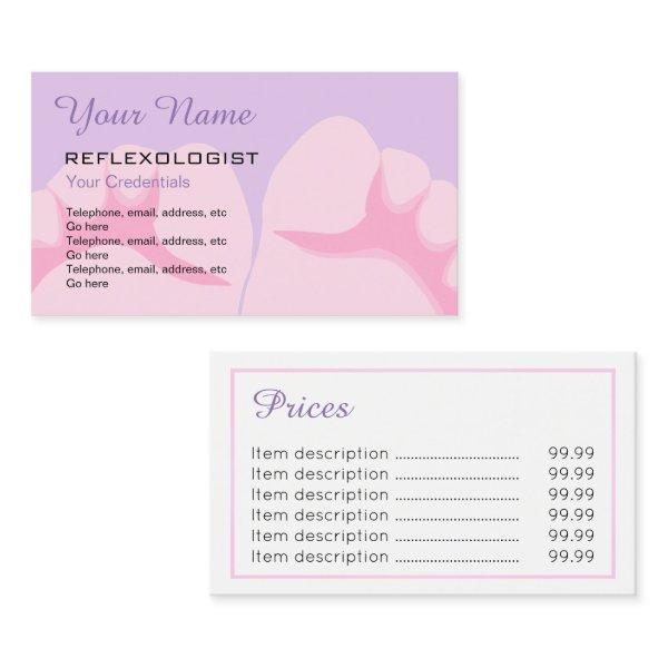 Reflexologist Price