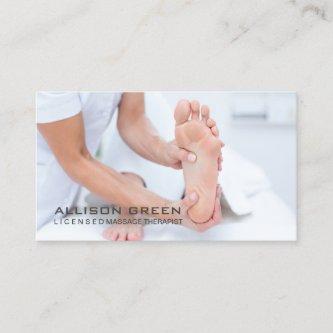 Reflexology Acupressure Foot Massage therapist