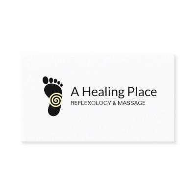 Reflexology Foot Logo