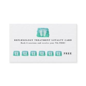 Reflexology loyalty card  podiatry