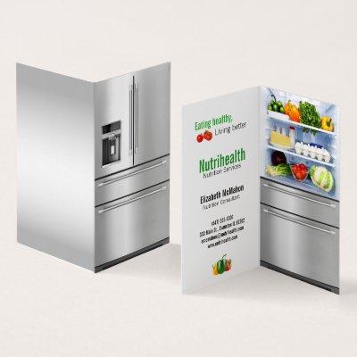 refrigerator nutritionist folded