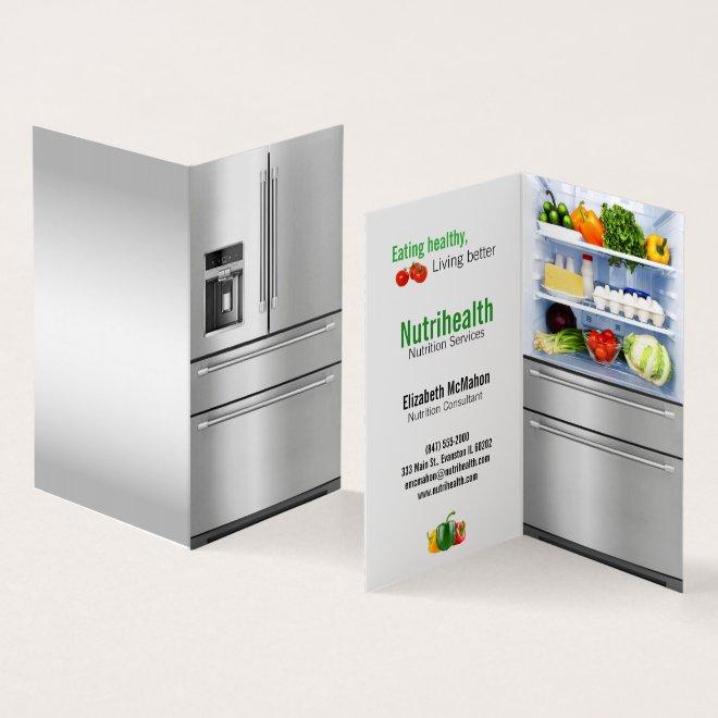 refrigerator nutritionist folded