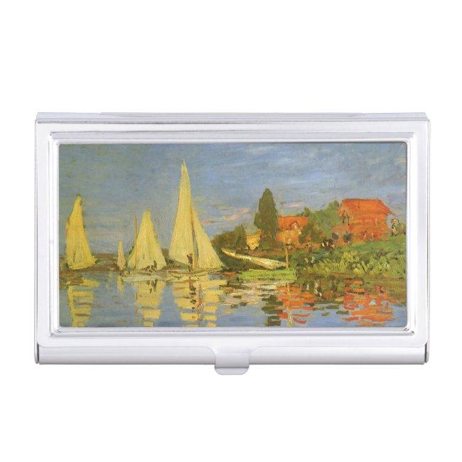 Regatta at Argenteuil by Claude Monet Case For