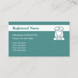Registered Nurse Modern Design