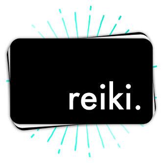 reiki. (color customizable)