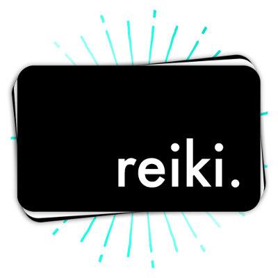 reiki. (color customizable)