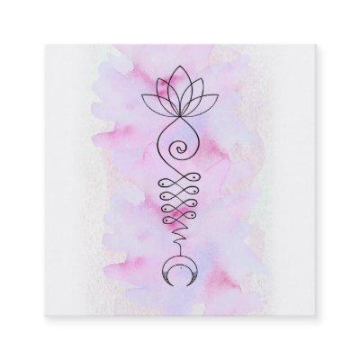 *~* Reiki Lotus Moon Energy Healer Yoga Nirvana Square