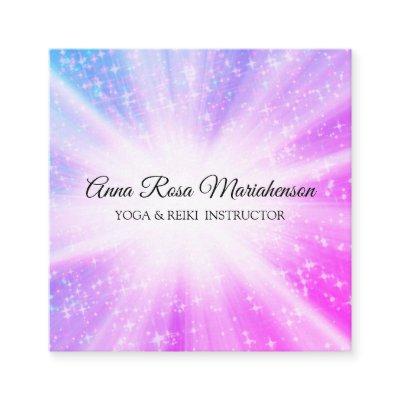 *~* Reiki Massage Energy Healing Sparkle Rays Square