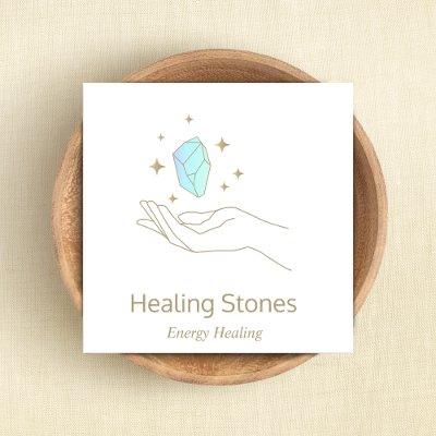 Reiki Master Crystal Healer Square