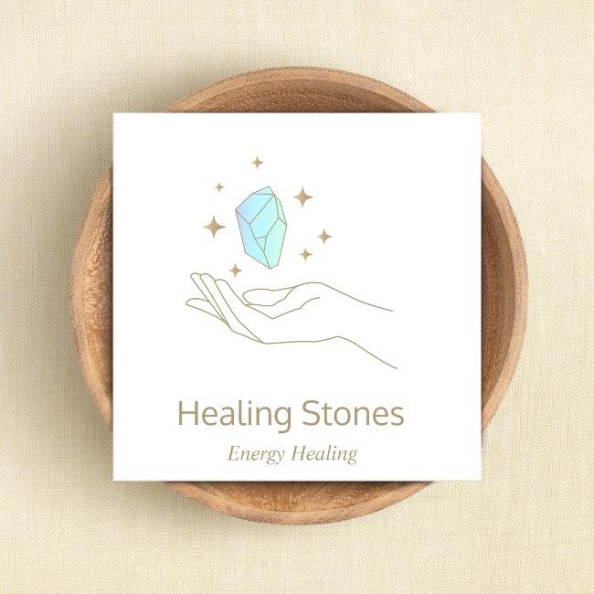Reiki Master Crystal Healer Square