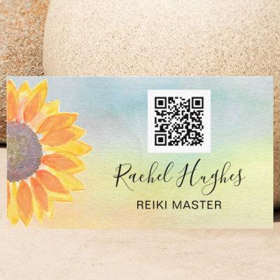 Reiki Master QR Code Colorful