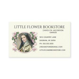 Religious Catholic St. Therese Little Flower Roses