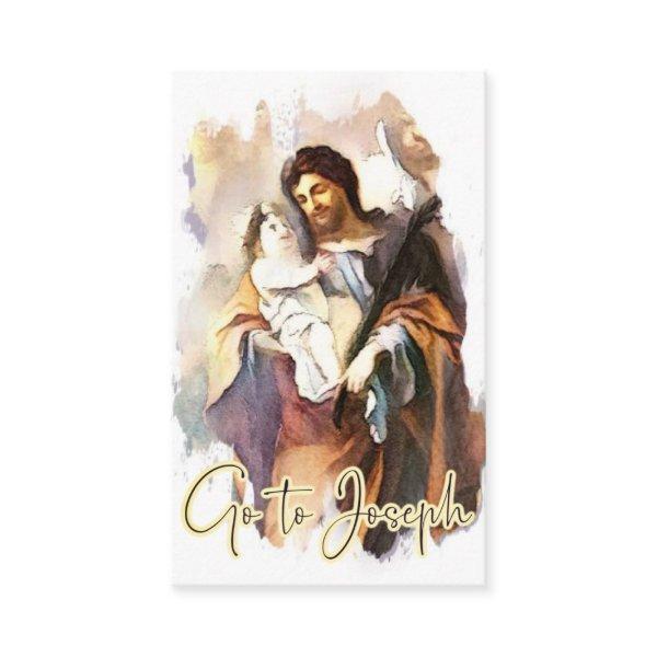 Religious St. Joseph Jesus Prayer Memorare