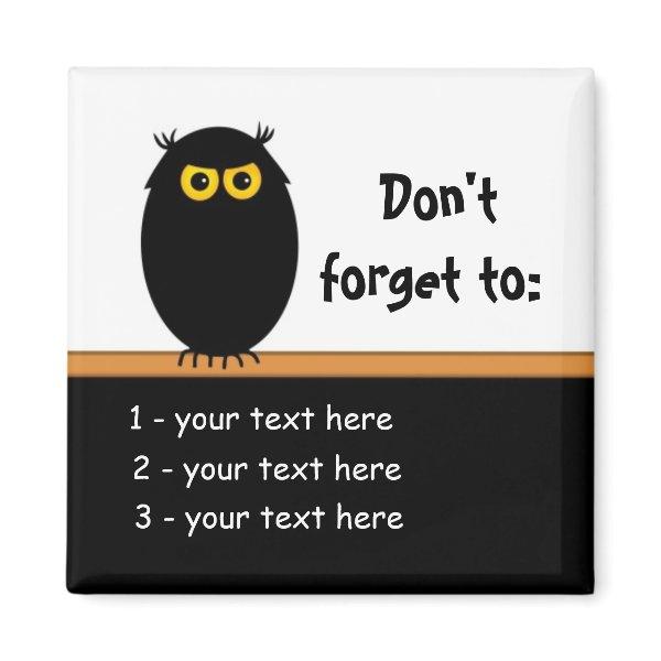 Reminder Note Magnet