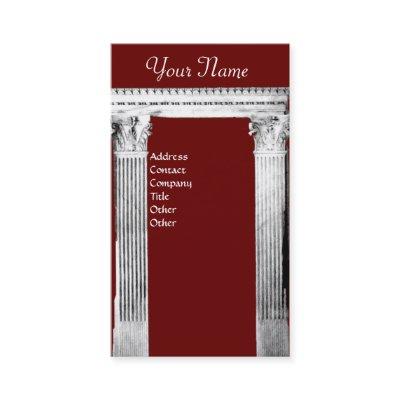 RENAISSANCE GATE Antique Architecture  Red