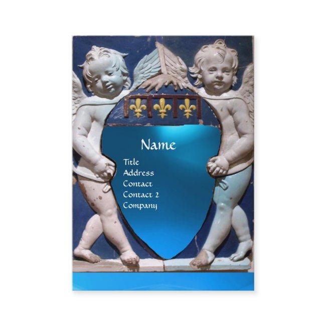 RENAISSANCE LITTLE ANGELS MONOGRAM , Blue Sapphire