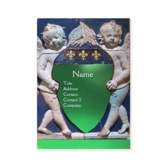 RENAISSANCE LITTLE ANGELS MONOGRAM Green Jade