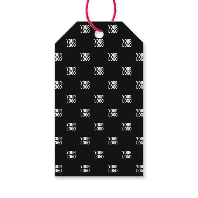 Repeating Image, Design or Company Business Logo Gift Tags