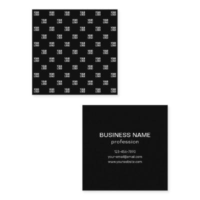 Repeating Image, Design or Company Business Logo Square
