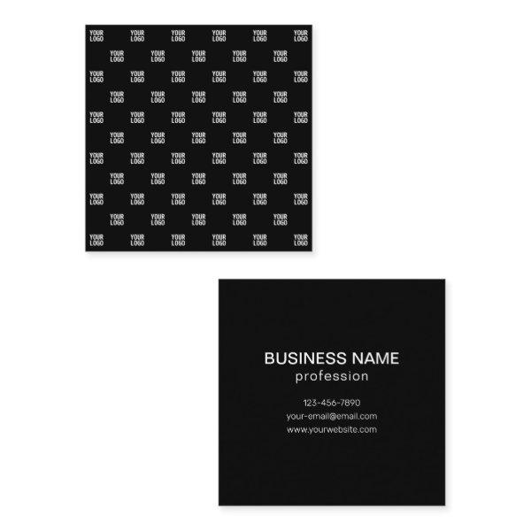 Repeating Image, Design or Company Business Logo Square