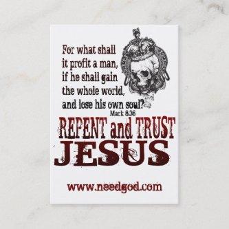 Repent Gospel Tract