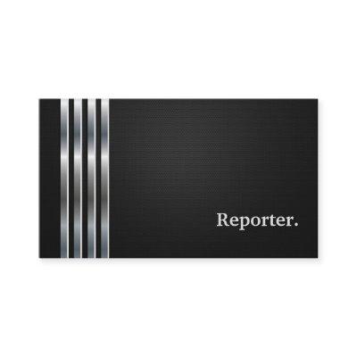Reporter Professional Black Silver