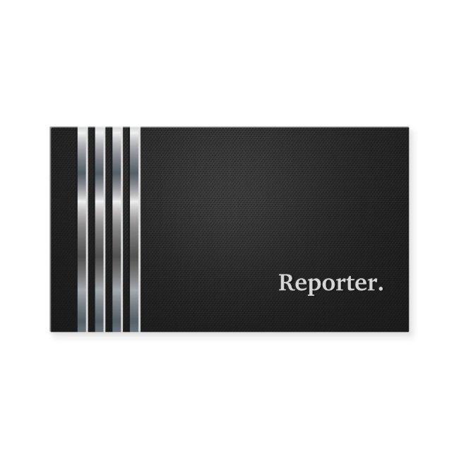 Reporter Professional Black Silver