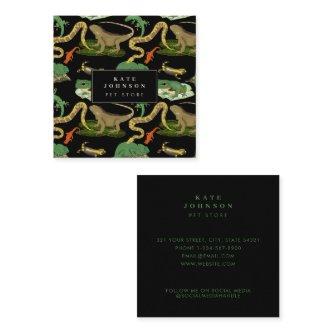 Reptile, Lizards & Amphibians Pet Animal Store Square