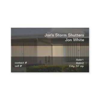 Residential Storm Shutter