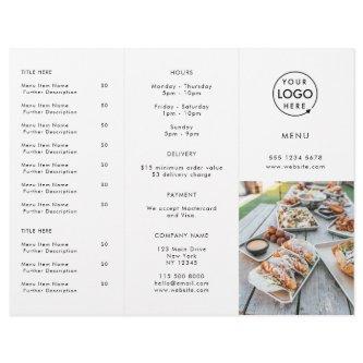 Restaurant Takeout | Modern Photo Takeaway Menu