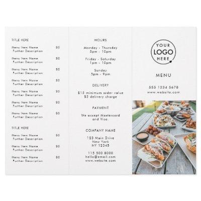Restaurant Takeout | Modern Photo Takeaway Menu