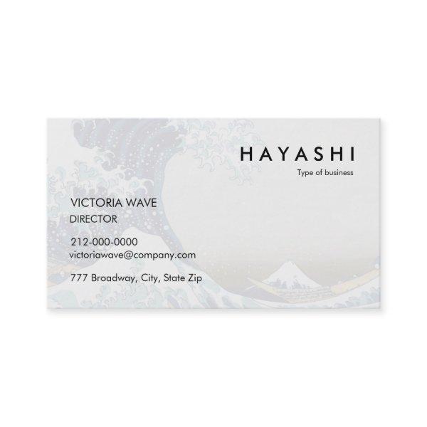 Restored Great Wave off Kanagawa by Hokusai
