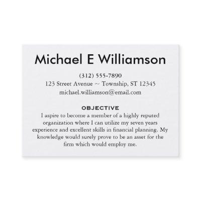Resume