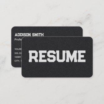 Resume Writer QR Code