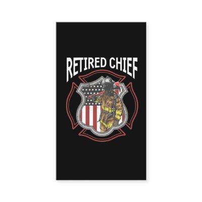 Retired American Firefighter Fireman Retirement