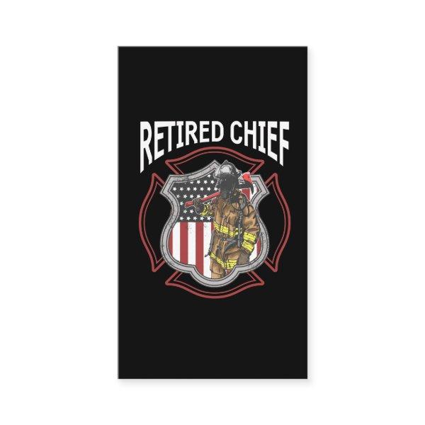Retired American Firefighter Fireman Retirement