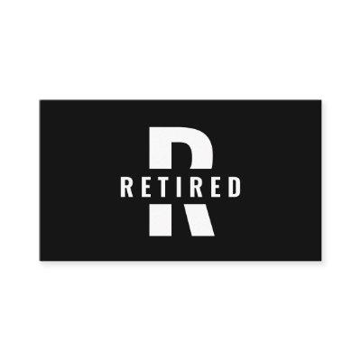 Retired Ask Someone Else Funny Retirement Monogram